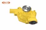 6206-61-1505 6206611505 Excavator Water Pump For Engine 6D95L Yellow