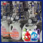 8 Heads Dishwashing Liquid Filling Machine Air Consumption 100L/Min
