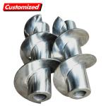 Customizable Stainless Auger Screw Meat Grinder Flex Screw Auger