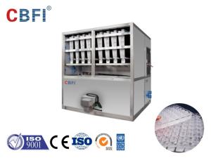 China Stainless Steel 3000kg Ice Cube Maker Machine R404a Refrigerant wholesale