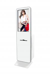 China Photo Printing Touch Screen Internet Kiosk With A4 Printer Metal Keyboard wholesale