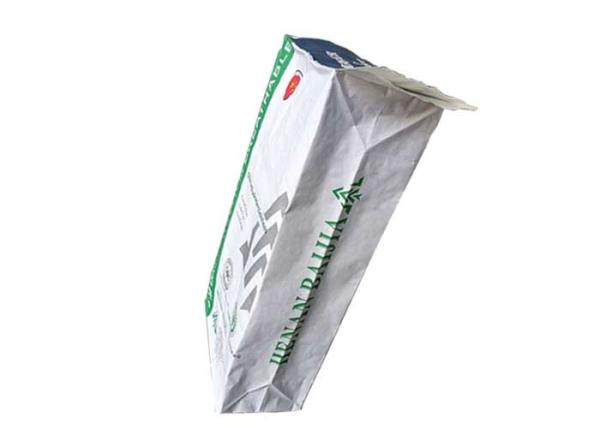 Chemical Powder Packing Valve Paper Bags Durable Multilayer Flat Bottom Paper