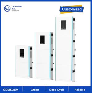 China OEM ODM LiFePO4 lithium battery Stacked Household Battery Storage System 48V 100/200AH lithium battery packs wholesale