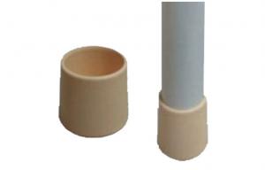 China Eco - Friendly Ivory / Black Plastic Water Pipe Fittings Plastic Pipe Foot Cup wholesale