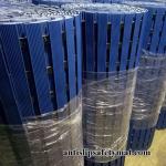 Indoor Strips Anti Slip PVC Floor Mat 12 Meters Wet Safety Grid Matting Blue