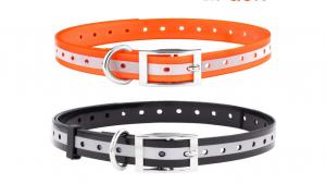 China TPU Waterproof Dog Collars With Buckles Adjustable Replacement Strap Soft Belt on sale