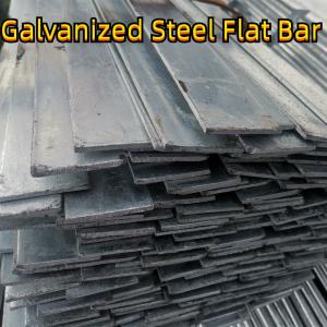 China 50*5*6000mm Galvanized Steel Flat Bar A36 Q235B Hot Dipped Iron Square wholesale