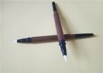ABS Taupe Double Ended Eyeliner Packaging Logo Printing 143.8mm Length