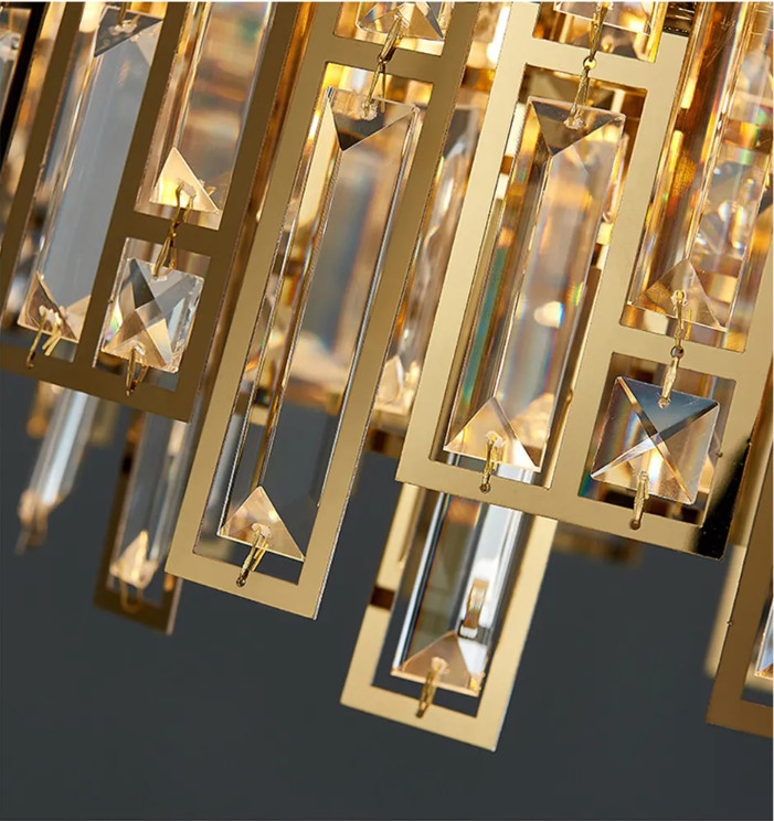 Round Luxury Pendant Lights E14 Customized Smoked Glass Cluster Pendant Light