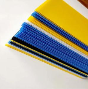 China PP Hollow Waterproof Board Plastic Corrugated Sheet Coroplast Board wholesale