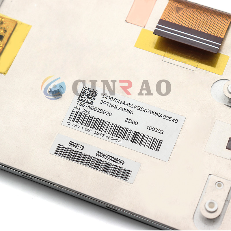 7.0" TFT GPS LCD Display Panel DD070NA-02J For Mercedes - Benz Smart Series
