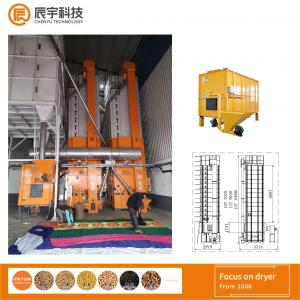 China Circulating Paddy Dryer Manufacturer , 15ton/batch Cross Flow Grain Dryer on sale