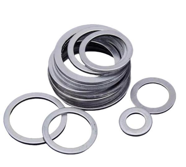 Steel Wedge Style Black Finish Aluminum Sealing Washer for M3M4M5M6M8M10M12M14M1
