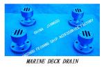 MARINE CARBON STEEL HOT-DIP GALVANIZED ROUND FLANGED DECK LEAK YBS32A CB/T3885