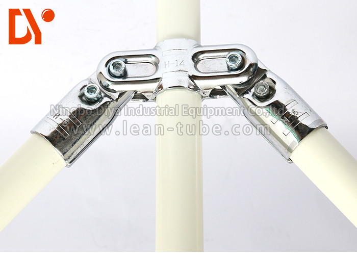 Professional Stainless Metal Pipe Connectors Black Color Anti Corrossion