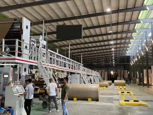 China 3 Ply Corrugated Carton Production Line For Carton Factory Box wholesale