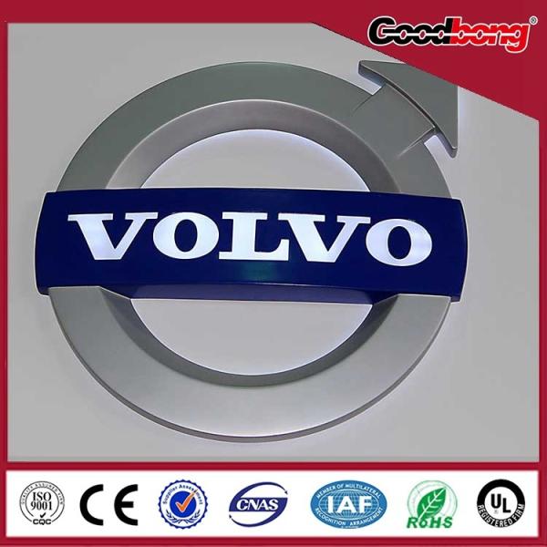 famous outdoor large waterproof forntlit backlit and side vacuum forming arcylic