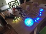 China whirlpool jacuzzi hot tub SPA LED water light