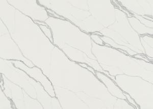 China Indoor Decorative Countertops Calacatta Quartz Stone Scratch Resistant wholesale
