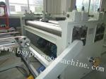 Plywood machine-trimming saw