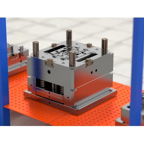 OEM / ODM : Precision Injection Molding & Transparent earphone charging box left bracket (1*4) No.24199