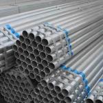 Galvanized Round Steel Tube Galvanized Hot Dipped Seamless Carbon Steel Pipe For