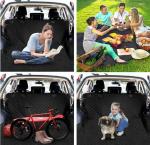 Durable Waterproof Truck Back Seat Dog Hammock 900g Black Dog Car Seat Mat