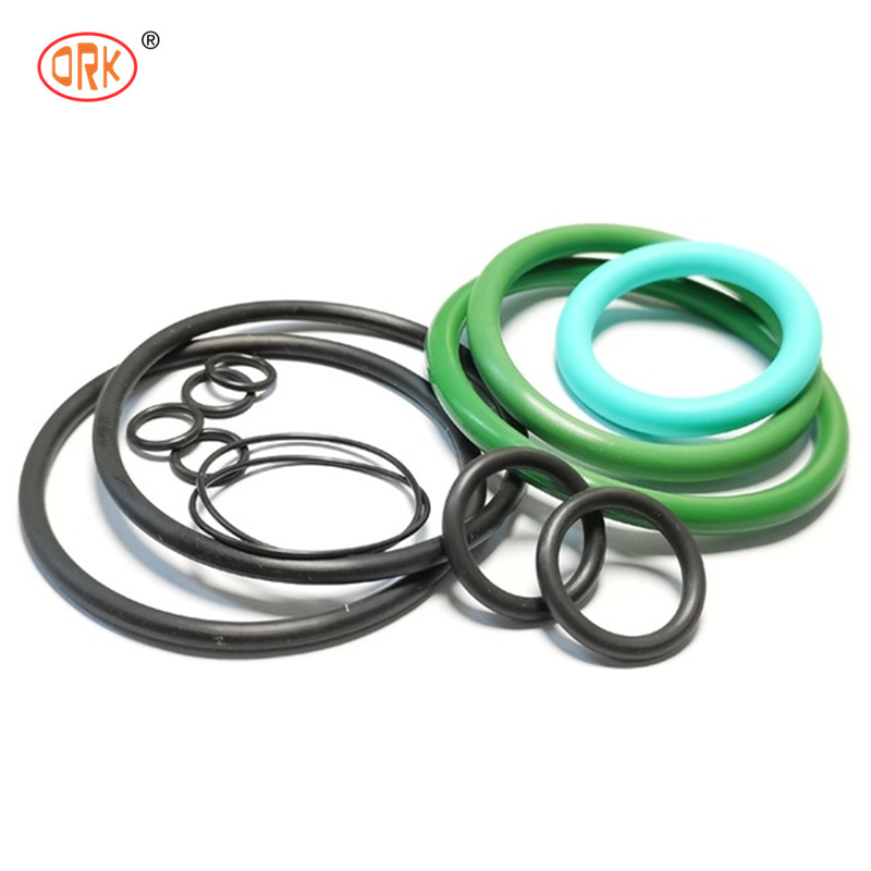 Black O Ring Vacuum Seal Natural Rubber Wiper Ring Seal with Varying Compression Set Sizes