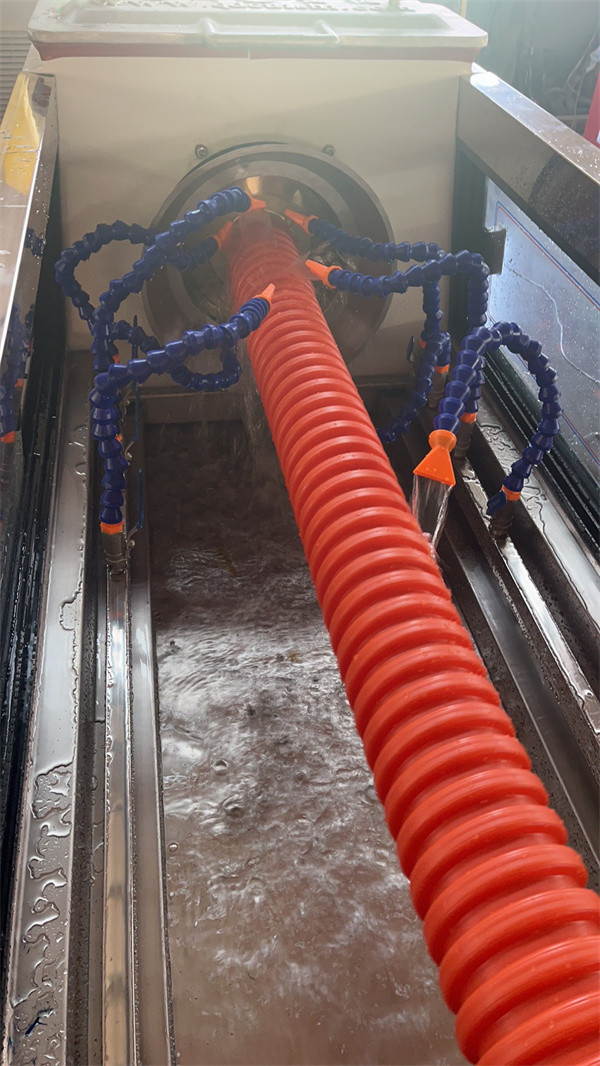 16-300mm Single Or Double Wall Spiral Pipe Extrusion Line Fully Automatic