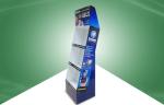 Security Products POP Cardboard Display / Cardboard Floor Display With Three