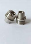 M20X1 thread DIameter 22.2mm Stainless Steel Tube Connectors Natural Color