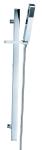 Height 685 Mm Adjustable Shower Rail Slider Chrome Polishing SH903