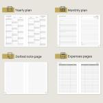 2024 Daily Monthly Planner For Professionals And Students For 365 Days