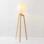 Nordic Tripod Solid Wood Creative Sofa and Bedside Wood tripod lamp(WH-WFL-06)