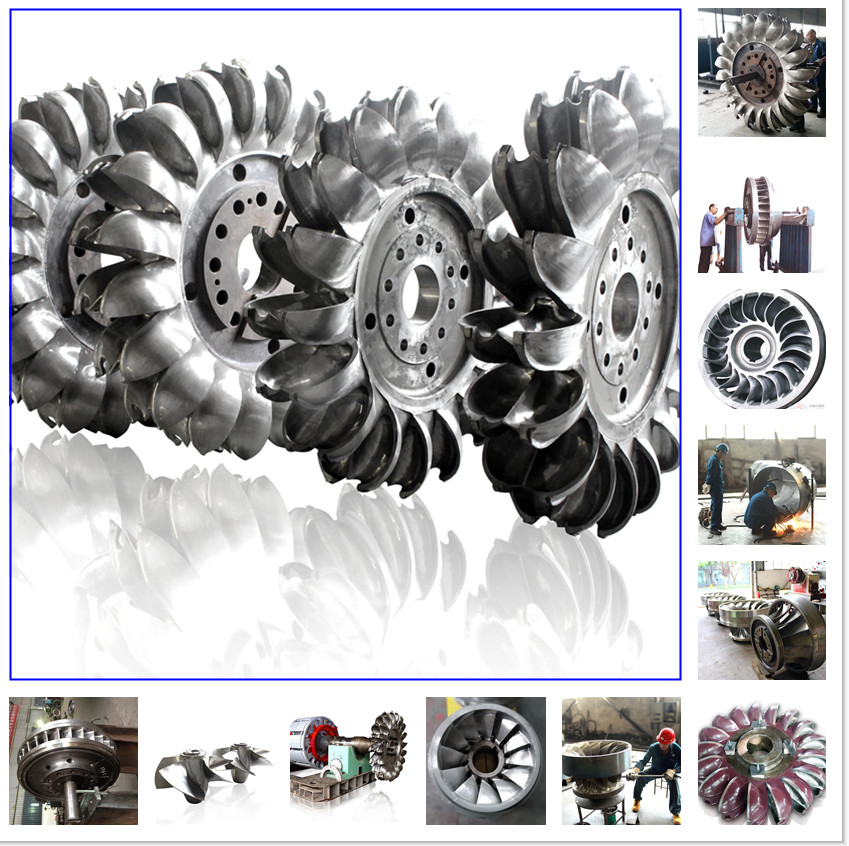 300KW 1MW 10MW Hydropower Generator Pelton Turbine Runner