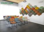 Sound-Absorbing 3D Acoustic Panel For Improving Acoustic Environment