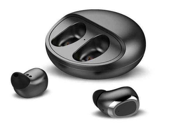 Waterproof Bluetooth Headset , 5.0 Binaural Stereo Sport Wireless In Ear