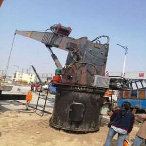 China Rotation 360 Degree Marine Hydraulic Crane Telescopic Boom With Safety System wholesale