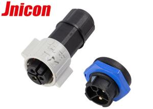 China Plastic Outdoor Waterproof Cable Plug IP67 20A High Current Impact Resistance wholesale
