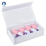 4 Pcs Different SizeGlass Cupping Therapy Set Face And Body Anti Aging Cellulite