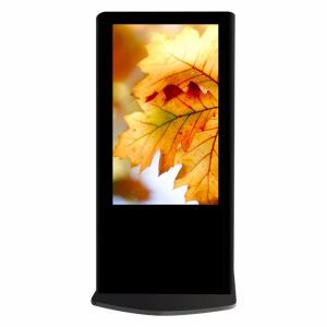 China USB Auto Updates Advertising Kiosks Displays , Multimedia Touch Screen Display Stand on sale