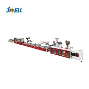 China Flooring PE WPC Extrusion Line , Wpc Pvc Foam Board Machine 37kw 150-180 Kg/H wholesale