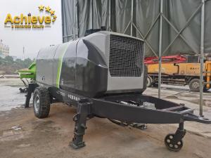China Used ZOOMLION Concrete Pump HBT80.16.174RSU Concrete Trailer Static Pump wholesale