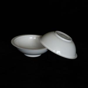China 360Ml 12 Oz Disposable Soup Bowls PP 12 Oz Plastic Bowls White Round wholesale