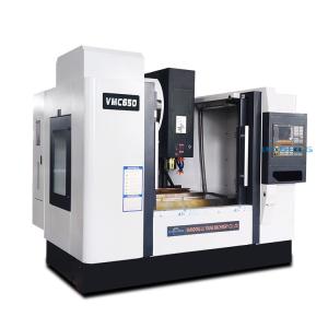 China 4th Axis Cnc Milling Machine Siemens Fanuc System Table Size 800x400mm VMC650 wholesale