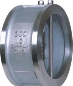 China dual-plate wafer check valve wholesale