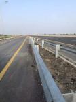 Hot Dip Galvanized Highway Guardrail Systems Crash Barrier Q345 Steel