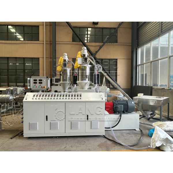 Supermaket PVC Plastic Price Tag Profile Making Machine