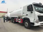 Carbon Steel Full Oil Tank Trailer , Fuel Tanker Trailer With 12.00r20 Tire