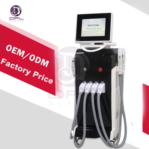 Multifunction 4 in 1 Elight ipl opt rf nd Yag Laser Tattoo Removal IPL Hair